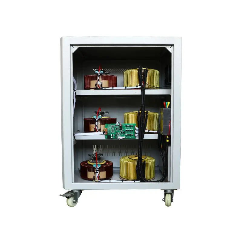Three-phase fully automatic intelligent voltage stabilizer 15KVA-100KVA