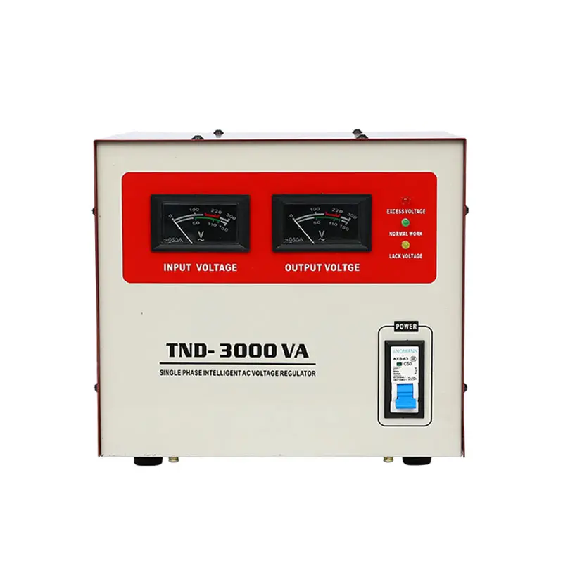 Single-phase intelligent AC voltage stabilizer