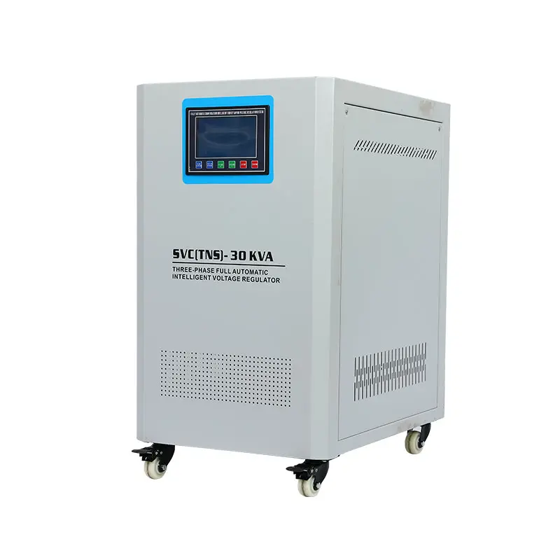 Three-phase fully automatic intelligent voltage stabilizer 15KVA-100KVA